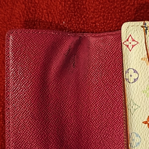 COPY-Multicolor Takashi Murakami Monogram Louis Vuitton wallet Date code CA21… - Picture 8 of 14